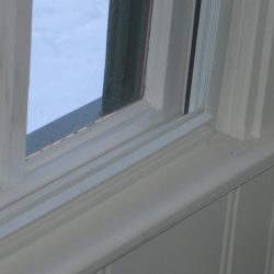 window insert from Climate Seal during the wintertime