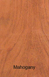 Mahogany wood sample
